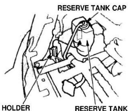 Honda CR-V (1999) - Replacing Engine Coolant - 3