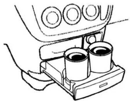 Honda CR-V (1999) - Center Table, Beverage Holder - 5