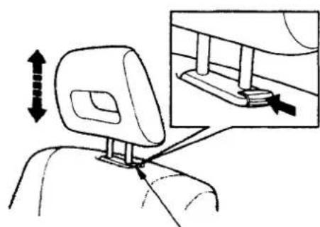 Honda CR-V (1999) - Head Restraints - 1