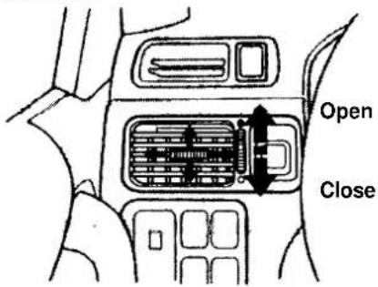 Honda CR-V (1999) - Vent Controls - 2