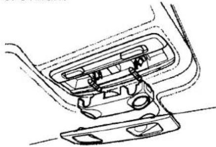 Honda CR-V (1999) - Replacing Ceiling/Cargo Area Lights and Spotlight Bulbs - 2