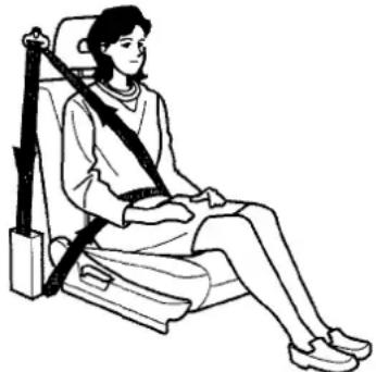 Honda CR-V (1999) - How the Automatic Seat Belt Tensioners Work - 1