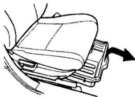 Honda CR-V (1999) - Using the Built-in Table - 2