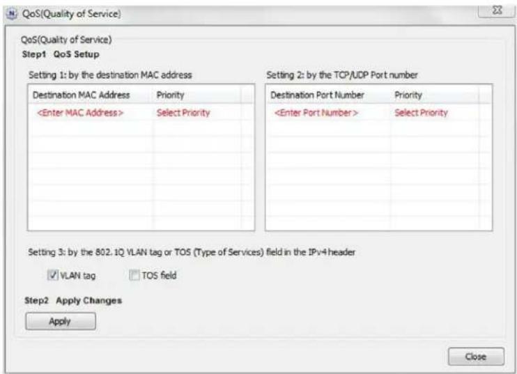 NETGEAR XAV2501 - To set up Quality of Service for Powerline devices: - 2