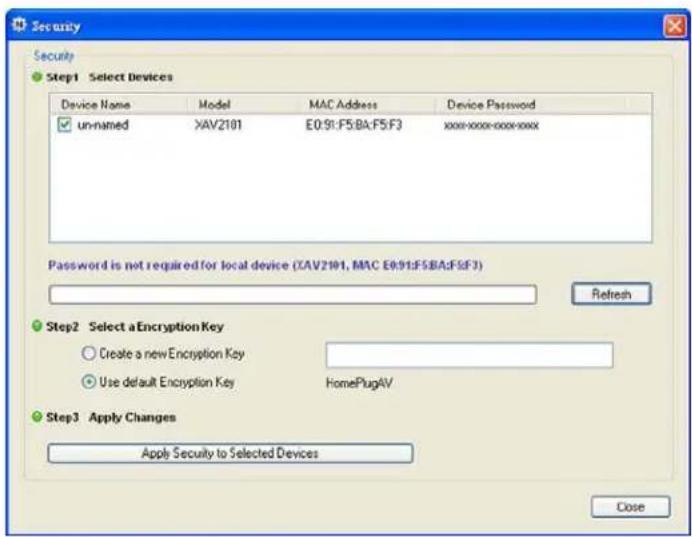 NETGEAR XAV2602 - To set the encryption key: - 1