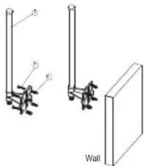 ① ⑤ ⑥ Wall