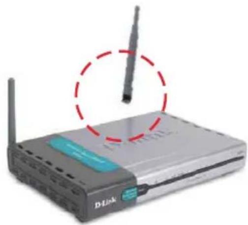 D-LINK ANT24-1800 - D-Link DWL-50AT Indoor Omni-Directional Antenna - 1