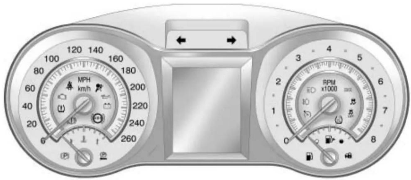 Buick Lacrosse (2010) - InstrumentCluster - 1