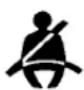 Buick Lacrosse (2010) - DriverSafetyBeltReminder Light - 1