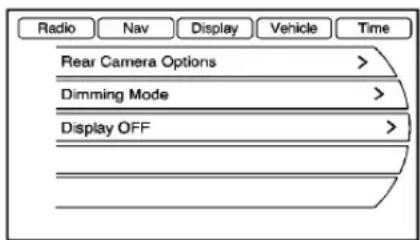 Buick Lacrosse (2010) - TurningtheRearVisionCamera SystemOnorOff - 1
