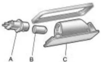 Buick Lacrosse (2010) - LicensePlateLamp - 2