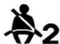 Buick Lacrosse (2010) - PassengerSafetyBelt ReminderLight - 1