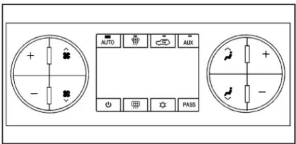 Buick Enclave (2008) - Commandedeclimatisation automatiqueàdeuxzones - 1