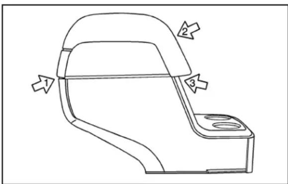 Buick Enclave (2008) - Rangementdetableaudebord - 3