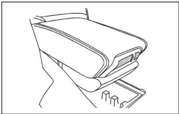 Buick Enclave (2008) - Rangementdetableaudebord - 1