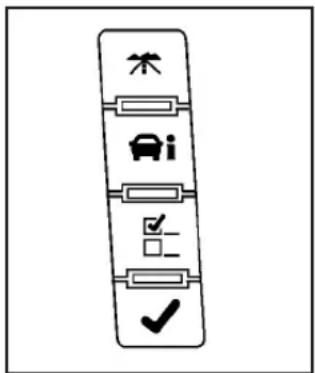 CADILLAC Escalade (2007) - Boutonsducentralisateurinformatiquede bord(CIB) - 1