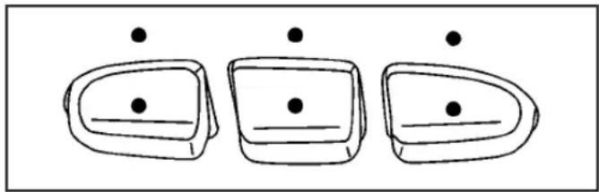 CADILLAC Escalade (2007) - Fonctionnementdusystèmede télécommandesansfilmaison universel(Avectroisdiodesrondes) - 1