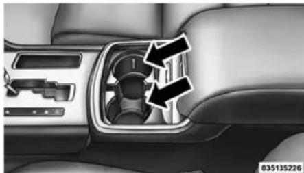 Chrysler 300 (2014) - Porte-gobeletsdessiègesavant - 2