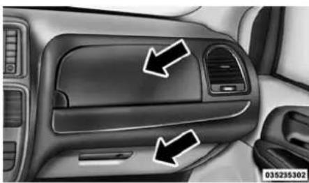 DODGE Grand Caravan (2014) - Boîtesàgants - 1