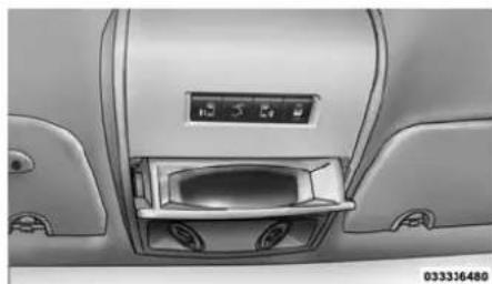 DODGE Grand Caravan (2014) - Compartimentderangementpour lunettesdesoleil(modèleslessanstoit ouvrantseulement) - 3