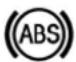 DODGE Grand Caravan (2014) - Témoindusystèmedefreinageantiblocage(ABS) - 1