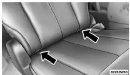 DODGE Grand Caravan (2014) - LocalisationdesancragesLATCH - 2