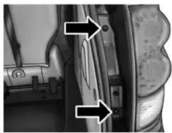 DODGE Grand Caravan (2014) - Feuxarrière,feuxd'arrêt,clignotants, feuxdegabaritetfeuxderecul - 1