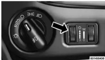 DODGE Grand Caravan (2014) - Rhéostatsd'intensitélumineuse - 1
