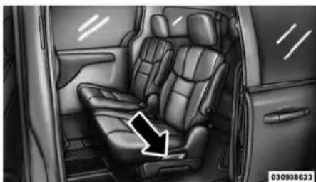 DODGE Grand Caravan (2014) - SiègesStow'nGo MD dedeuxième rangée - 2