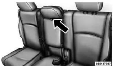 DODGE Journey (2013) - Dossier-accoudoir-siègede deuxièmerangée - 1