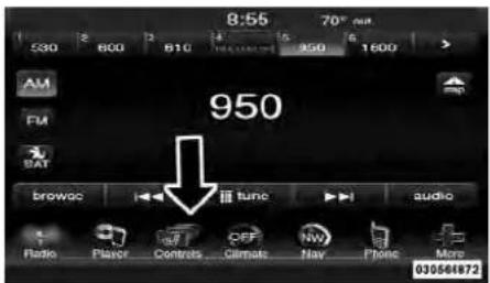 DODGE Journey (2013) - Véhiculeséquipésdusystème UconnectTouch ^MC 8.4et8.4avec navigation: - 1