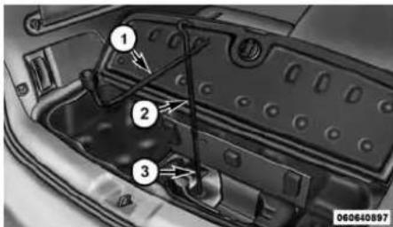 DODGE Journey (2013) - Retraitdelarouedesecours - 1