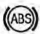 DODGE Journey (2013) - Témoindusystèmedefreinsanti-blocage(ABS) - 1