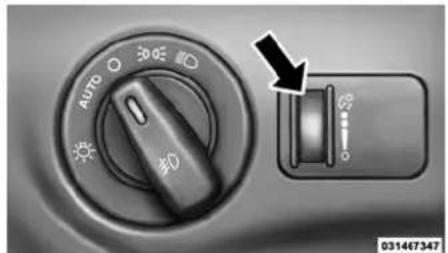 DODGE Journey (2013) - Rhéostatsd'intensitélumineuse - 1