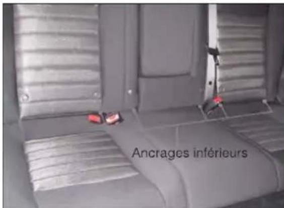 DODGE Challenger (2013) - Installationd'unensemblederetenued'enfantcompatibleaveclesystèmeLATCH - 1