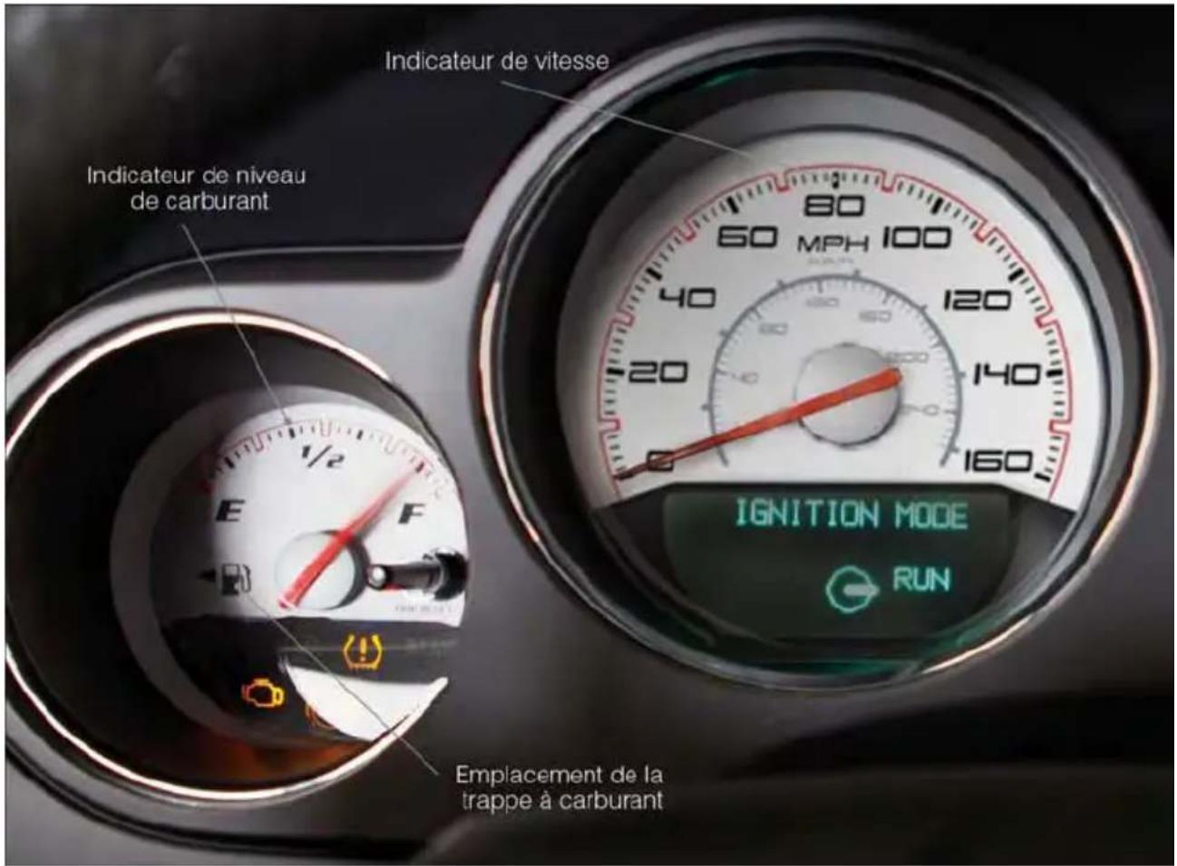 DODGE Challenger (2013) - APERÇUDESCOMMANDES - 1