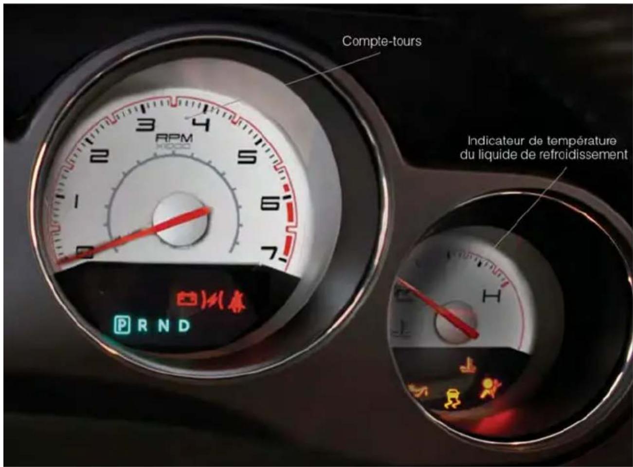 DODGE Challenger (2013) - APERÇUDESCOMMANDES - 1