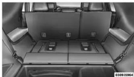DODGE Durango (2014) - Rabattementdessiègesdetroisième rangée - 2
