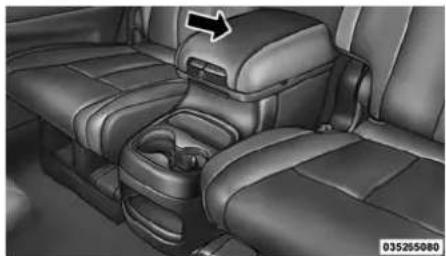 DODGE Durango (2014) - Consolecentralearrièrepleine grandeur—selonl'équipement - 1