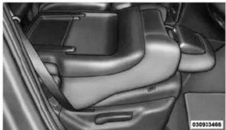 DODGE Durango (2014) - Siègedupassageravantavec fonctionrabattableàplat-selon l'équipement - 1