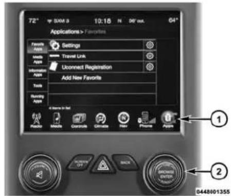 DODGE Durango (2014) - RÉGLAGESDUSYSTÈME Uconnect ^MD - 2