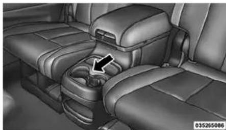 DODGE Durango (2014) - Porte-gobeletsdelaconsolearrière pleinegrandeur—selonl'équipement - 1