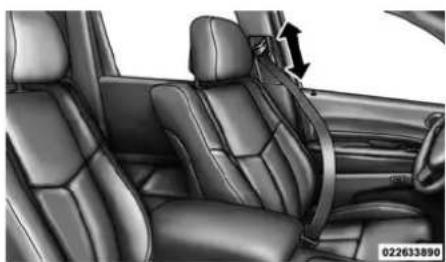 DODGE Durango (2014) - Ancragesupérieurdebaudrier réglable - 1