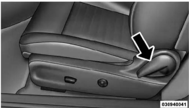 DODGE Challenger (2014) - Manual Front Seatback Recline - 1