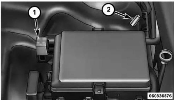 DODGE Challenger (2014) - Preparations For Jump-Start - 1