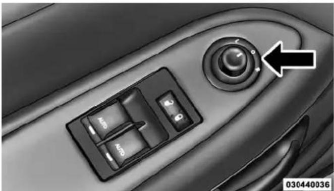 DODGE Challenger (2014) - Power Mirrors - 1