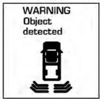 WARNING Object detected