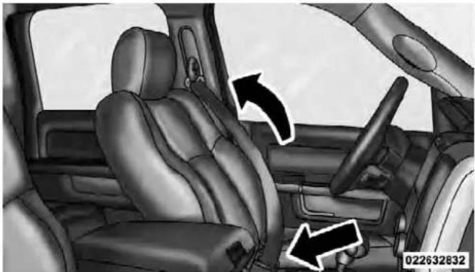 Interior view of a car showing driver seat, steering wheel, and dashboard (no text or symbols visible)