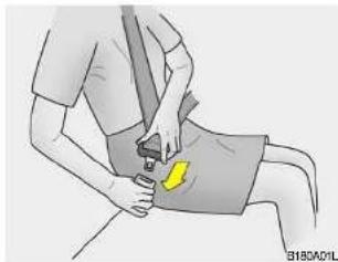 HYUNDAI Matrix (2007) - SEAT BELTS - 1