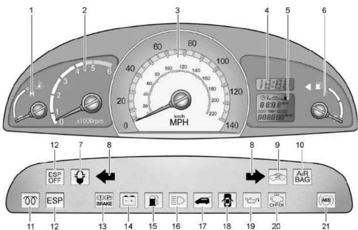 HYUNDAI Matrix (2007) - WARNING: - 8
